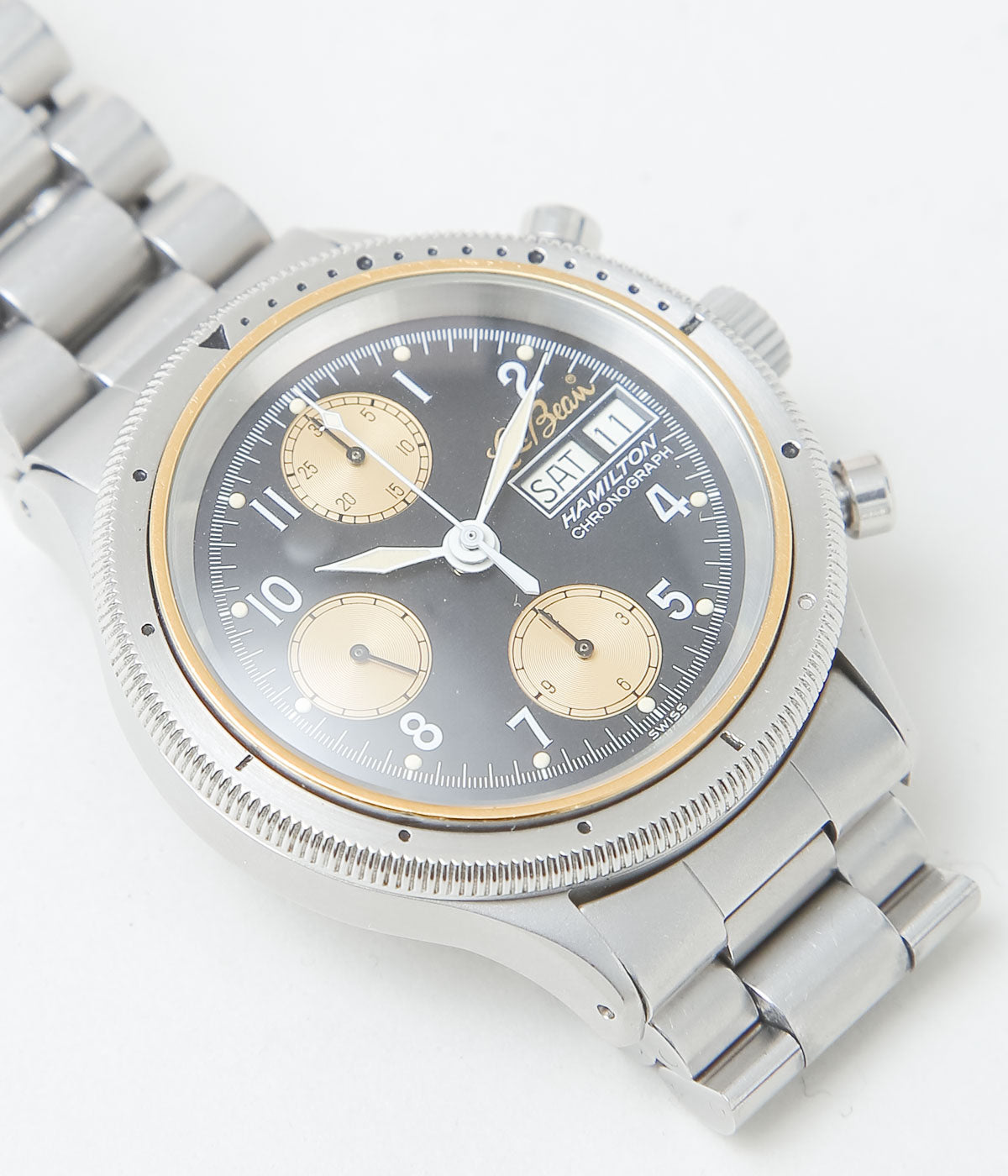 VINTAGE WATCH ''HAMILTON CHRONOGRAPH × L.L. BEAN'' (ASSO)