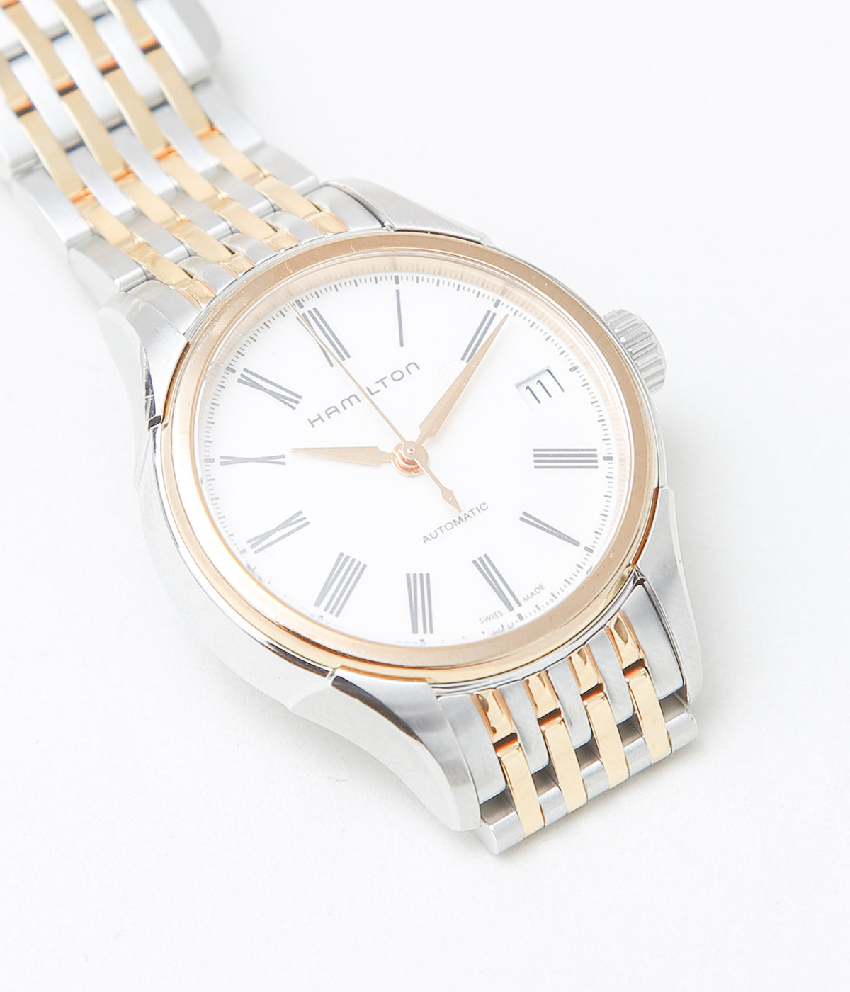 VINTAGE WATCH ''HAMILTON VALIANT AUTO'' (SILVER)