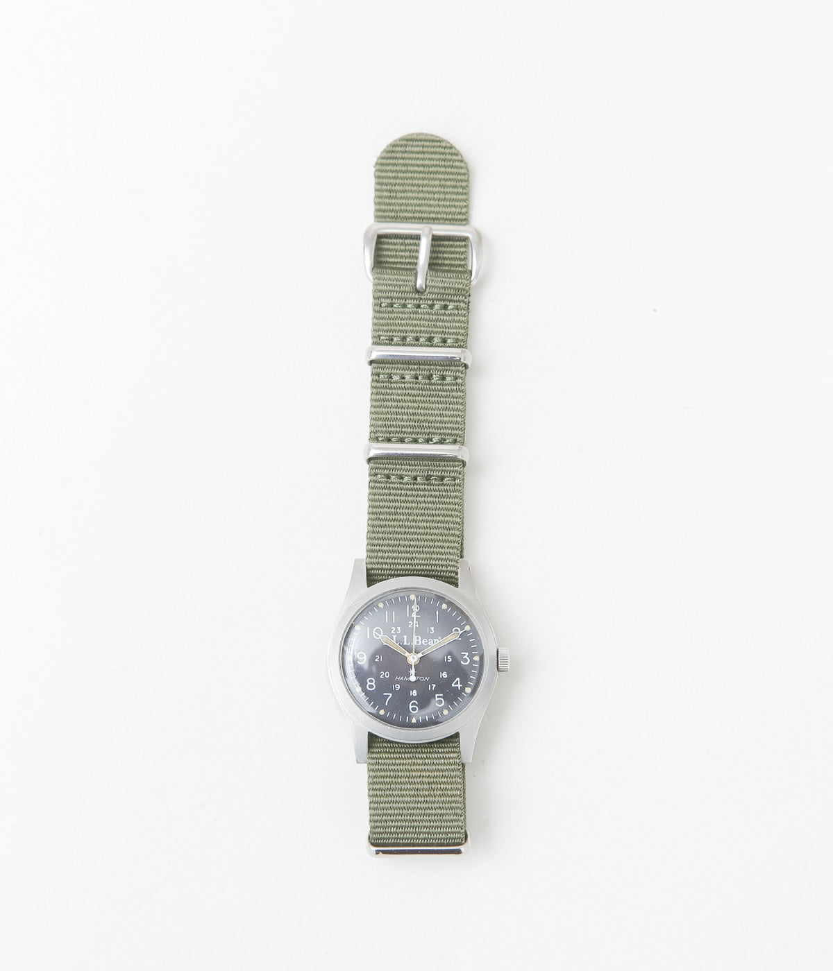 VINTAGE WATCH ''HAMILTON x L.L. BEAN'' (OLIVE)