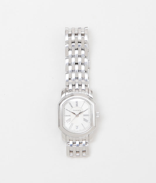 VINTAGE WATCH ''TIFFANY & CO. MARK COUPE WATCH'' (SILVER)