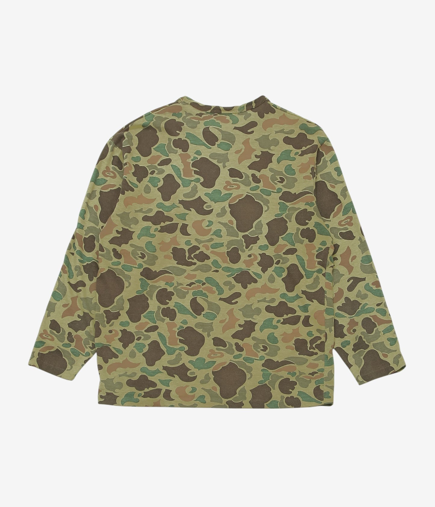 VINTAGE CLOTHING ''70'S DUCK HUNTER CAMO L/S POCKET TEE'' (CAMO)