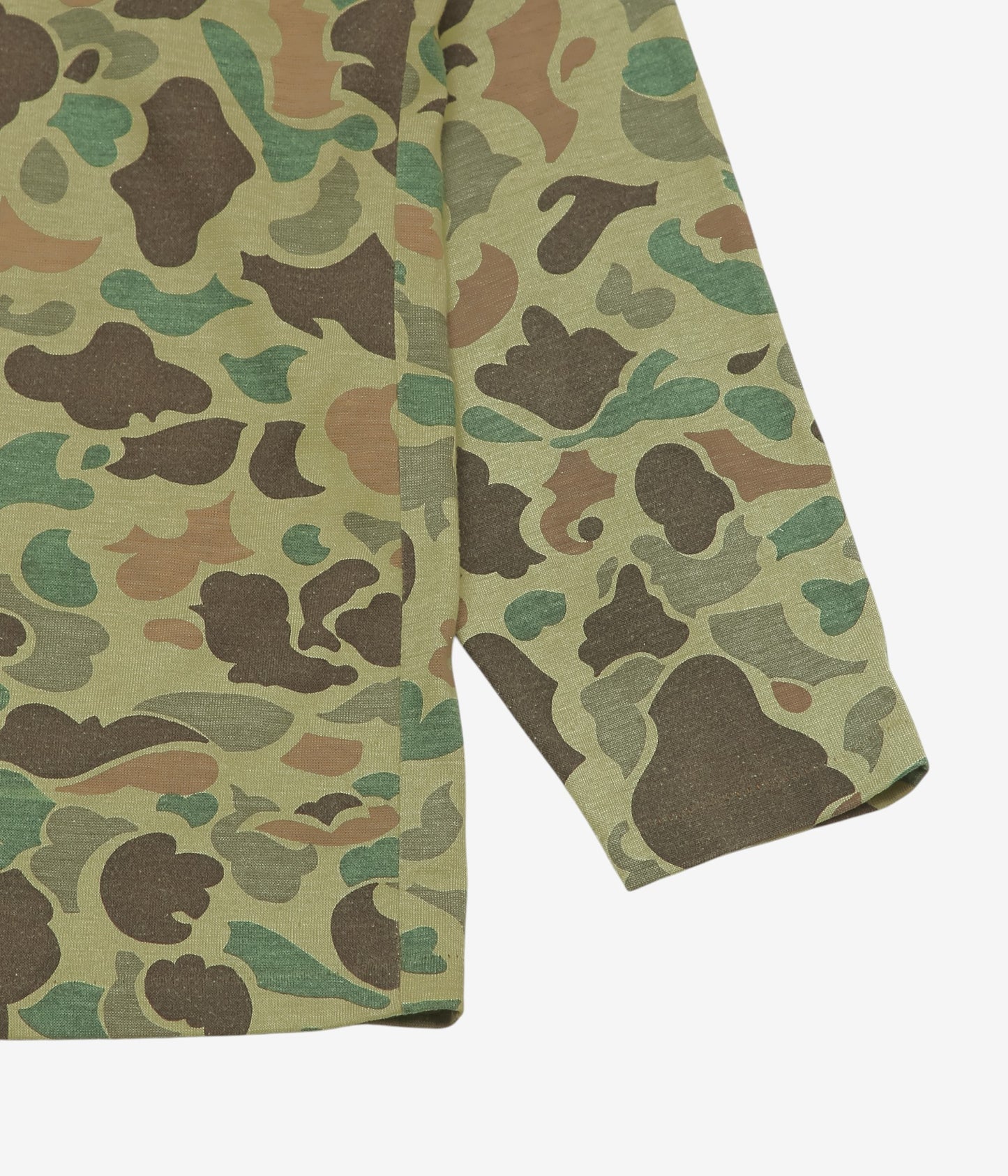VINTAGE CLOTHING ''70'S DUCK HUNTER CAMO L/S POCKET TEE'' (CAMO)
