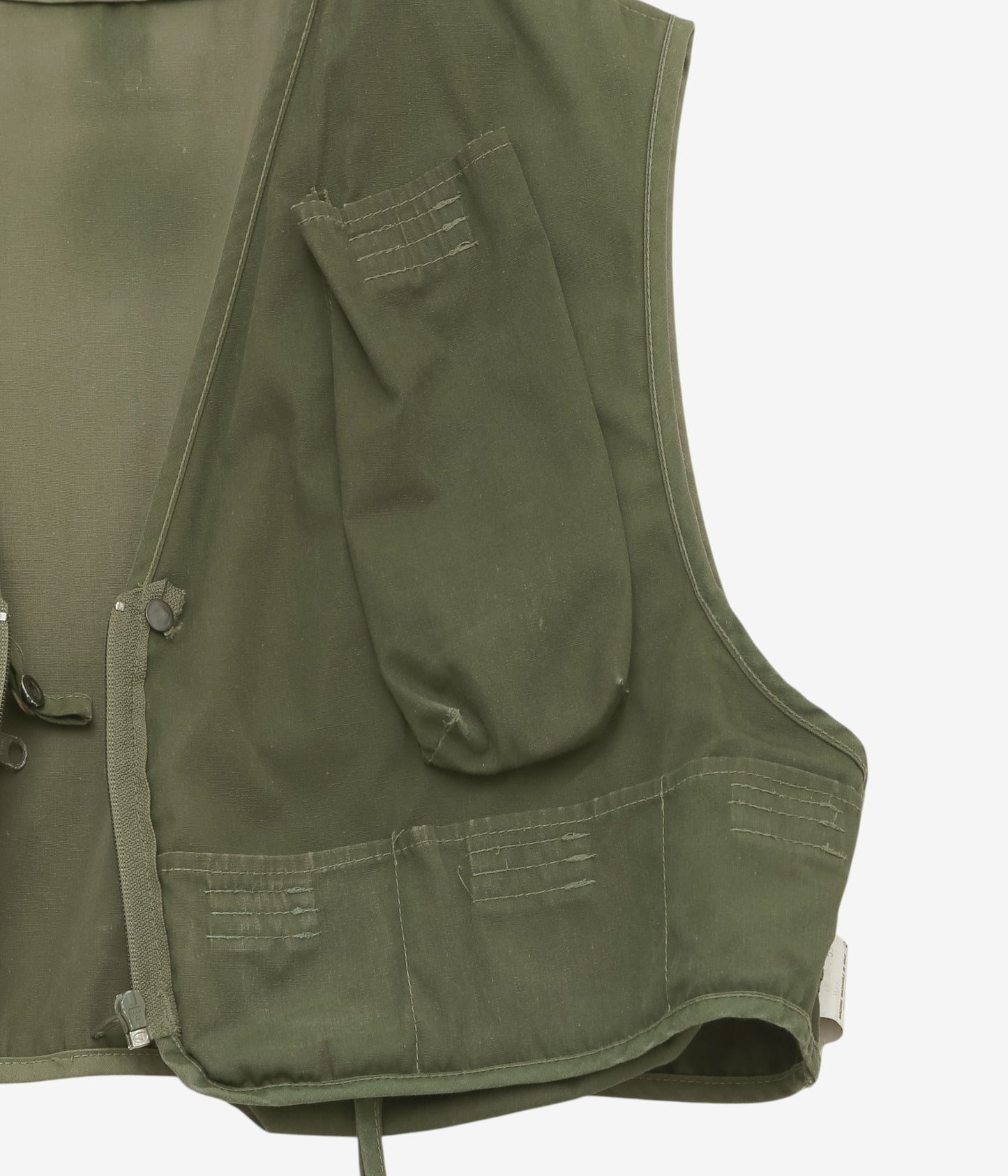 VINTAGE CLOTHING ''80'S L.L. BEAN FISHING VEST'' (OLIVE)