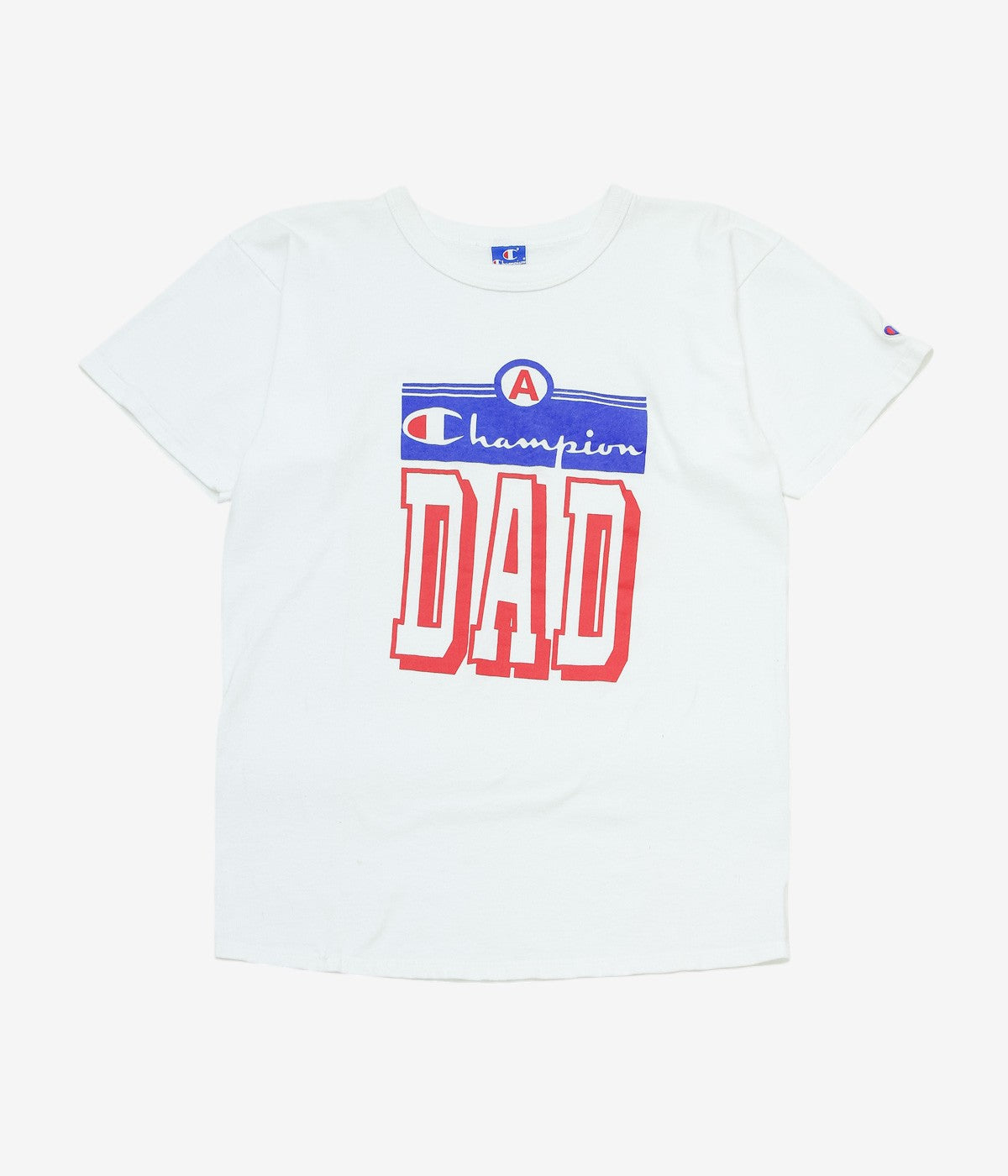 VINTAGE CLOTHING ''80's CHAMPION DAD T-SHIRT''(White)