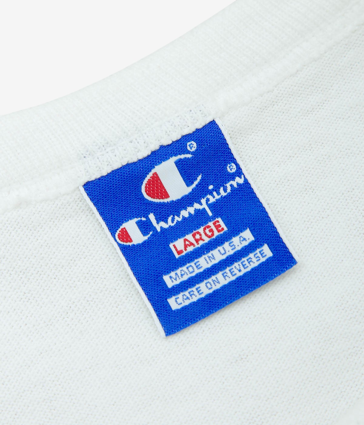 VINTAGE CLOTHING ''80's CHAMPION DAD T-SHIRT''(White)