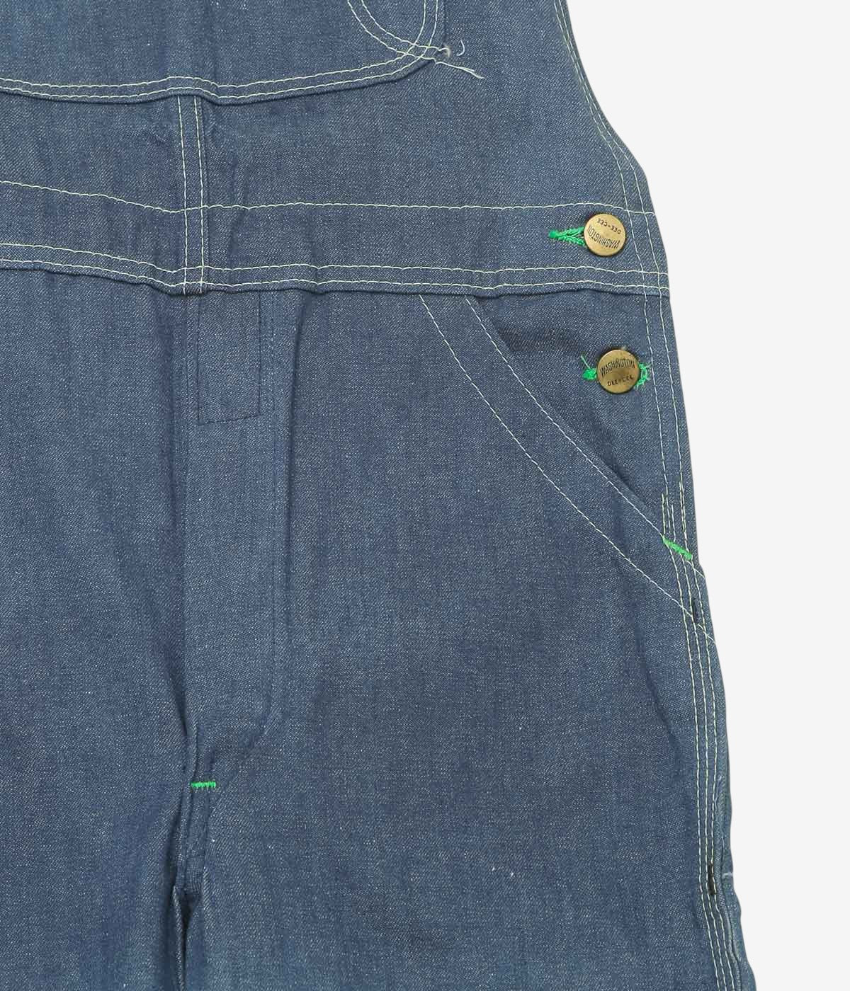 VINTAGE CLOTHING ''DEAD STOCK WASHINGTON DEE CEE OVERALL''(INDIGO)(W28.5/L32)