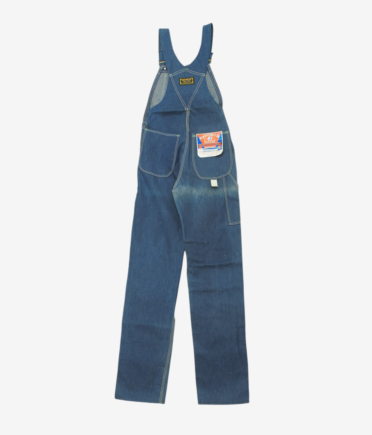 VINTAGE CLOTHING ''DEAD STOCK WASHINGTON DEE CEE OVERALL''(INDIGO)(W28.5/L32)