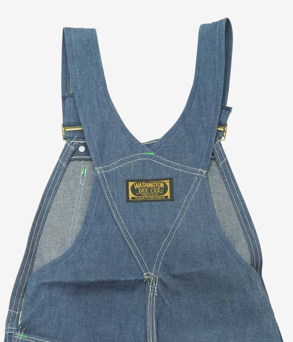 VINTAGE CLOTHING ''DEAD STOCK WASHINGTON DEE CEE OVERALL''(INDIGO)(W28.5/L32)