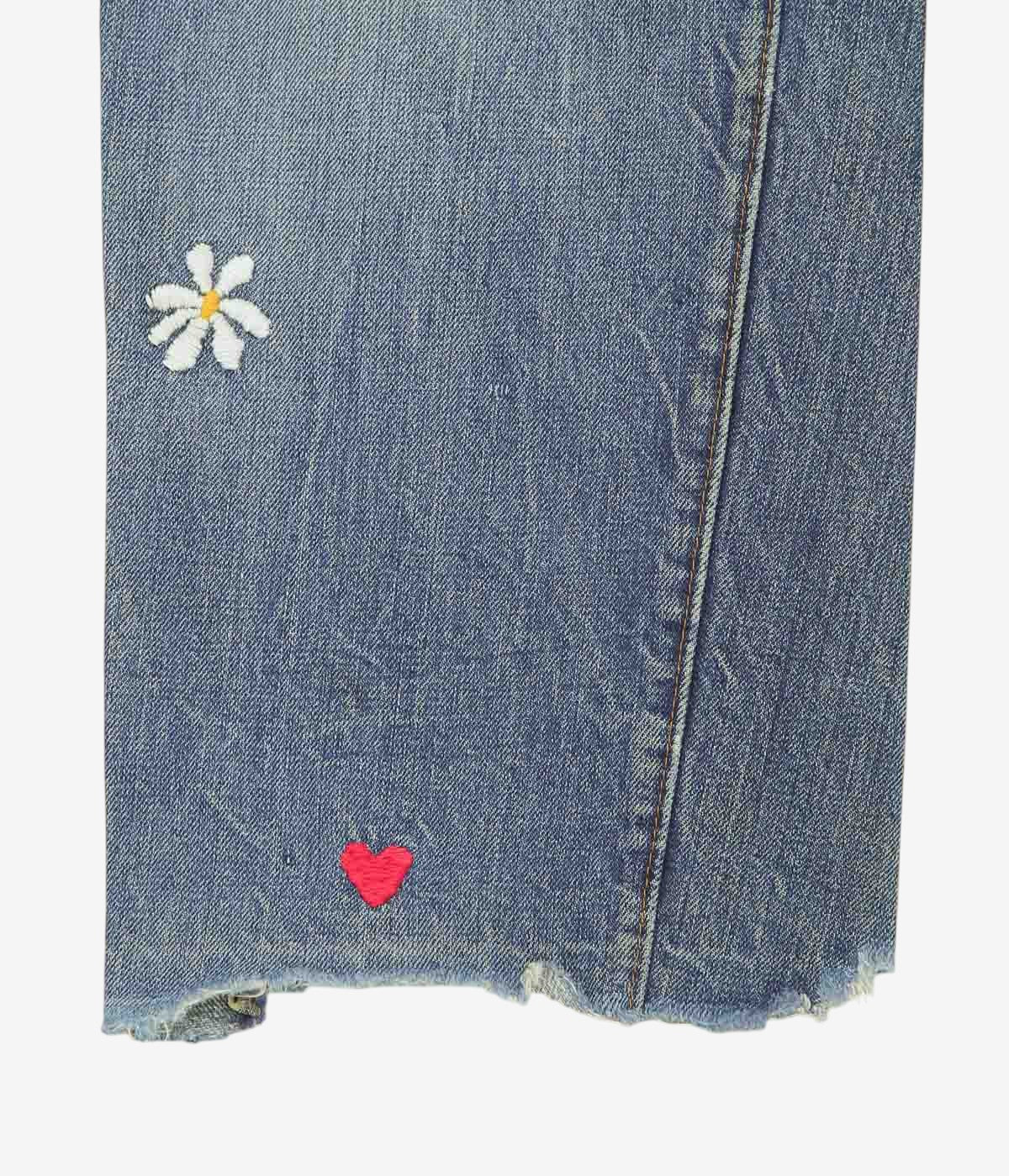 VINTAGE DENIM ''70's LEVI'S 501 HIPPIE'' (INDIGO)(W33)