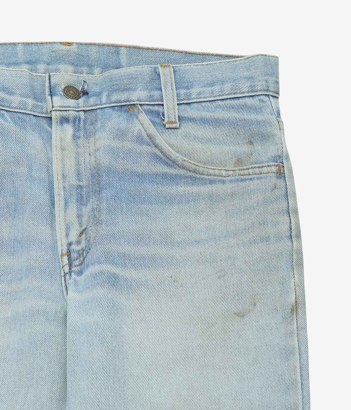 VINTAGE DENIM ''70'S LEVI'S 646 USA''(INDIGO)(W32)