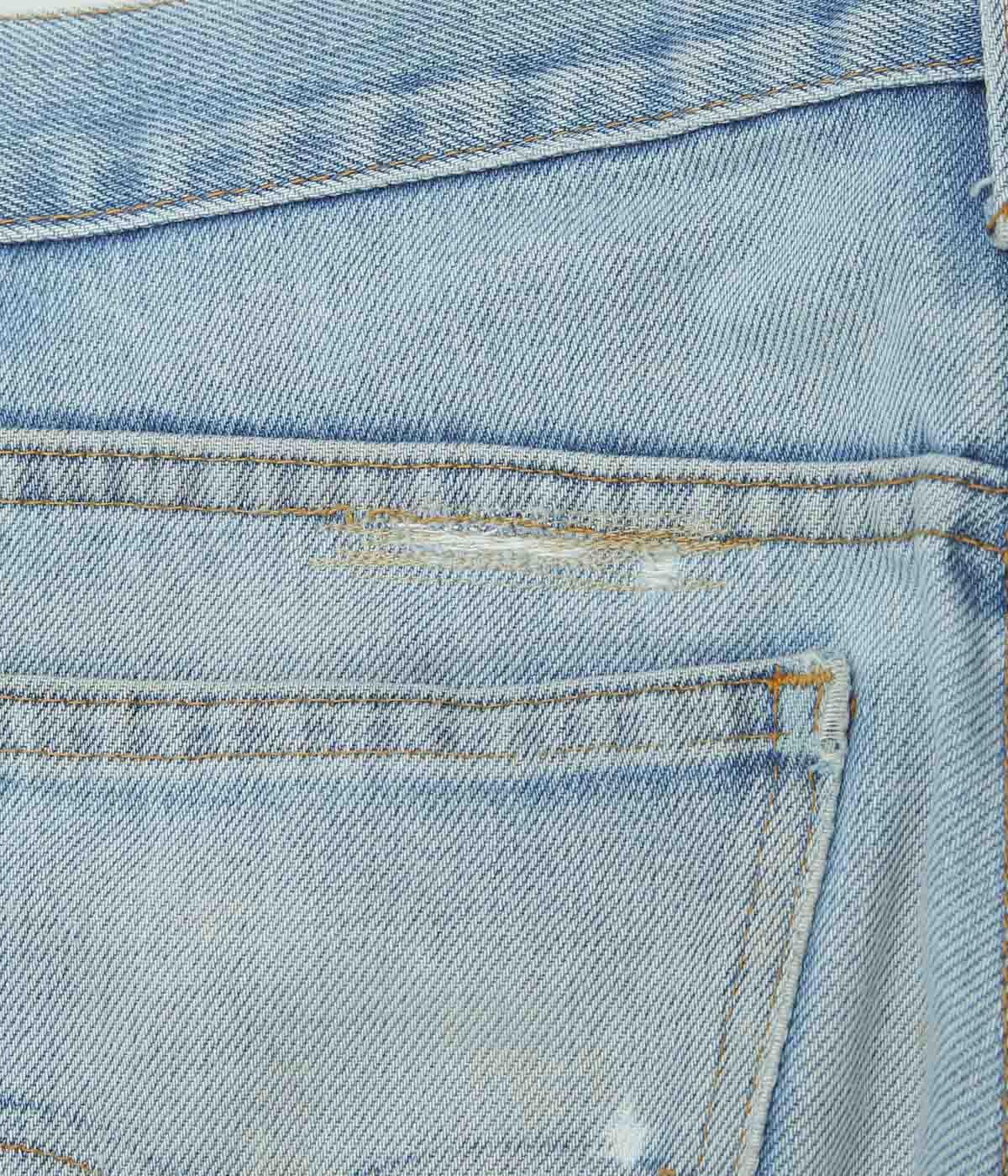 VINTAGE DENIM ''70'S LEVI'S 646 USA''(INDIGO)(W32)