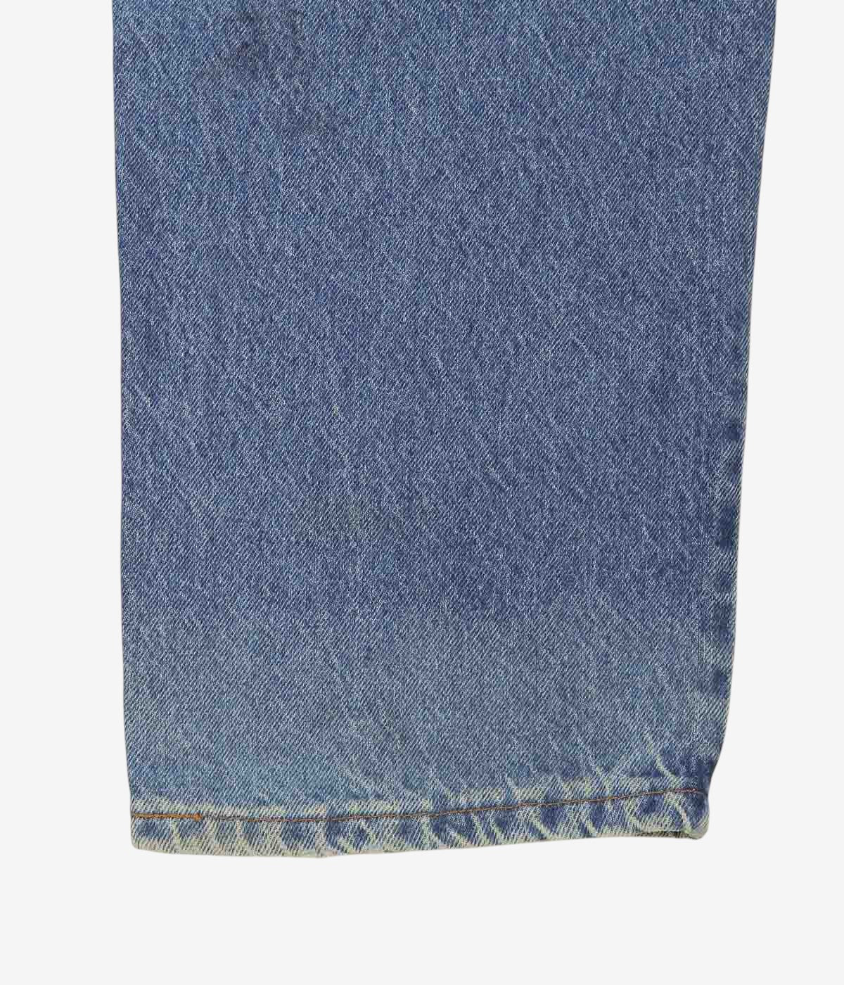 VINTAGE DENIM ''90's LEVI'S 505 USA'' (INDIGO)(W38/L30)
