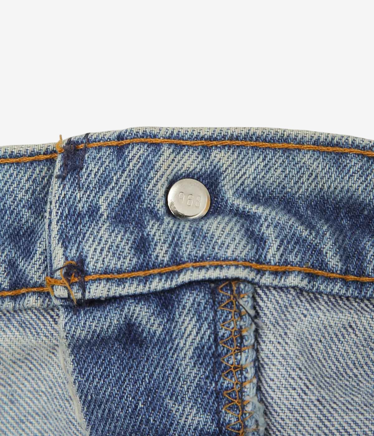 VINTAGE DENIM ''90's LEVI'S 505 USA'' (INDIGO)(W38/L30)