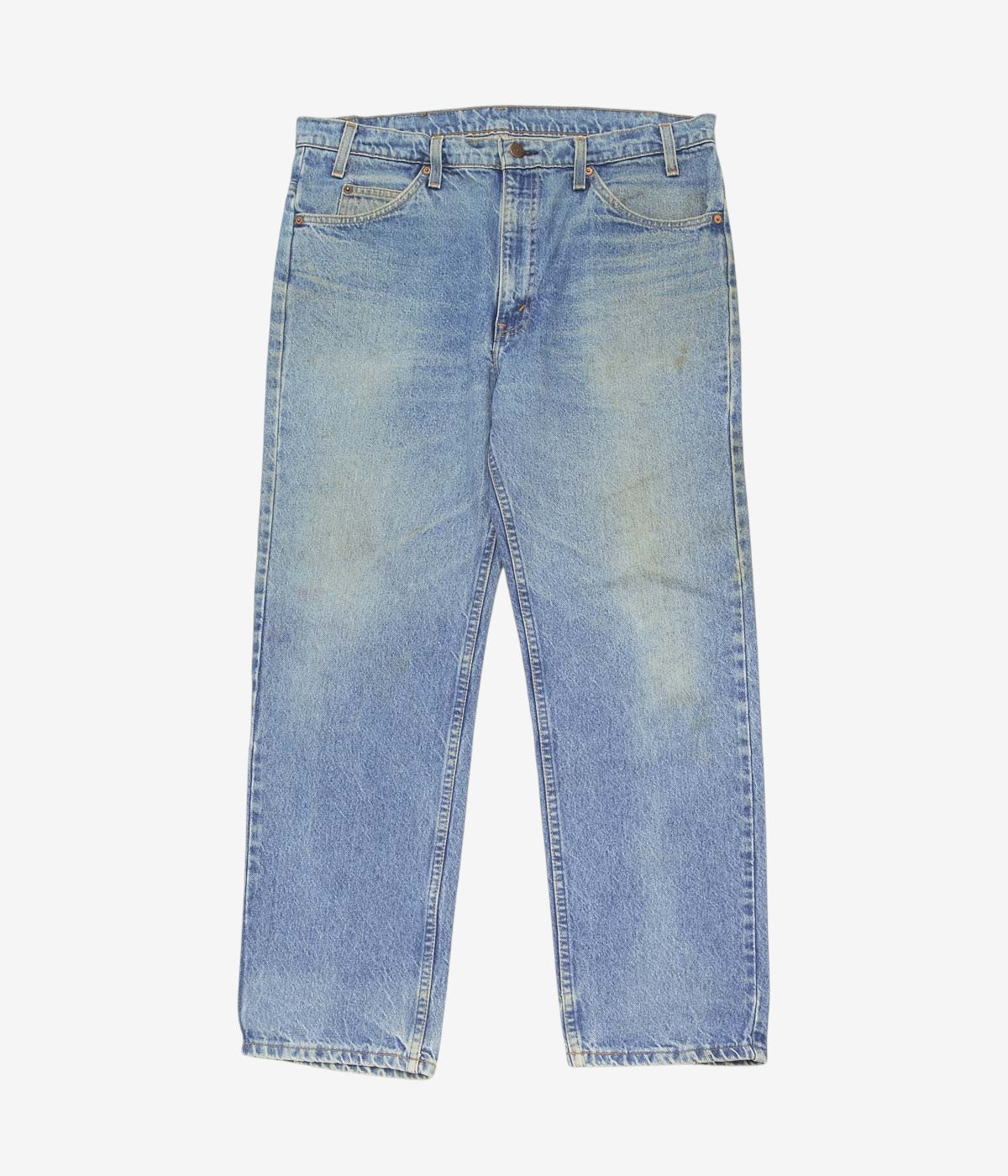 VINTAGE DENIM ''90's LEVI'S 505 USA'' (INDIGO)(W38/L30)