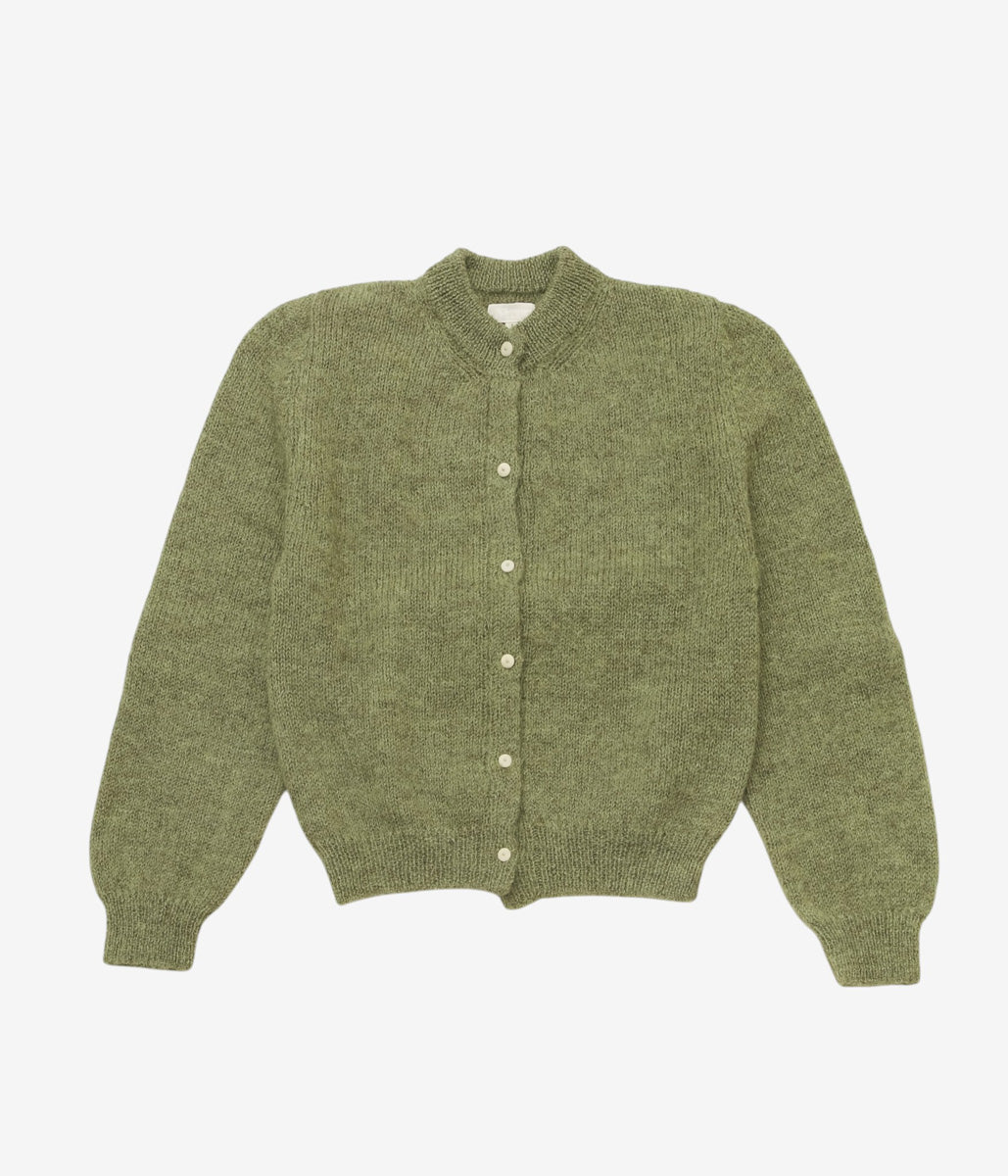 WHITEREAD ''MOWOOL CARDIGAN'' (APPLE)