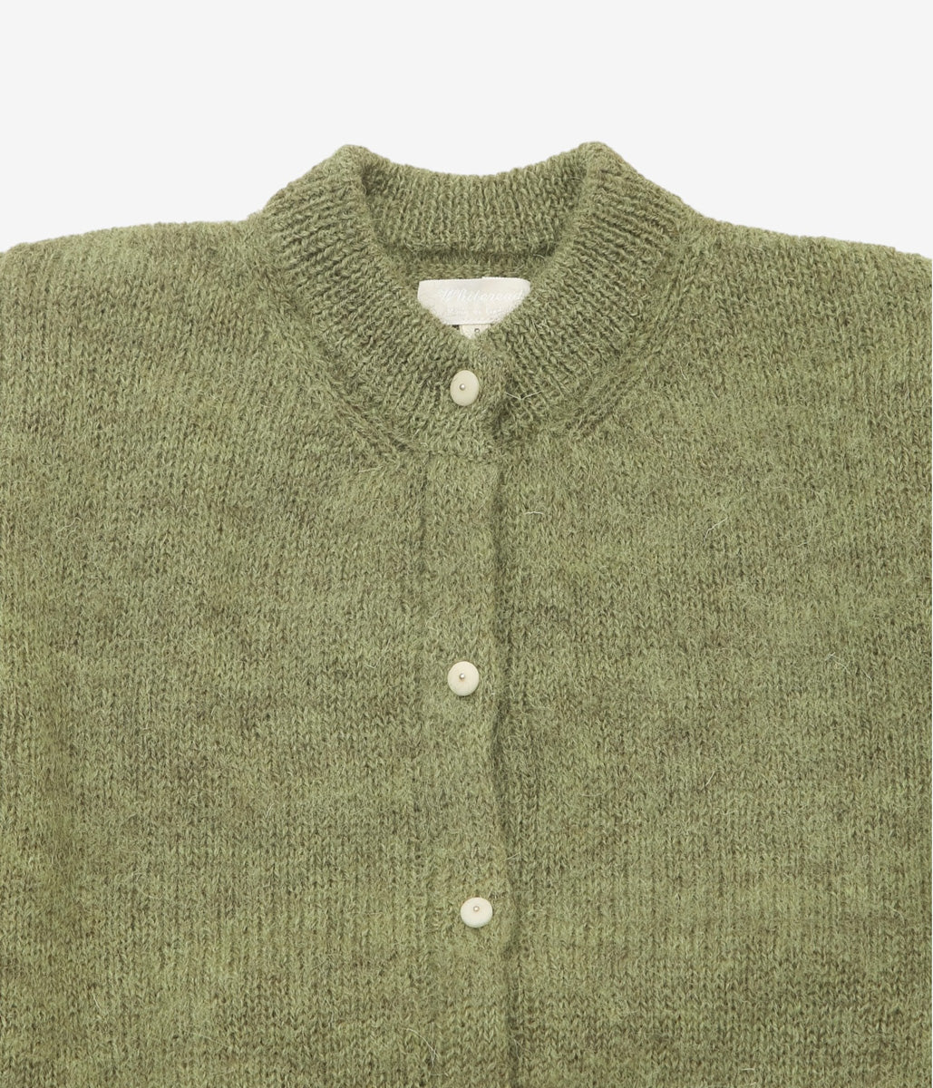 WHITEREAD ''MOWOOL CARDIGAN'' (APPLE)