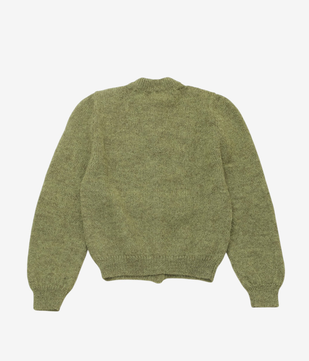 WHITEREAD ''MOWOOL CARDIGAN'' (APPLE)