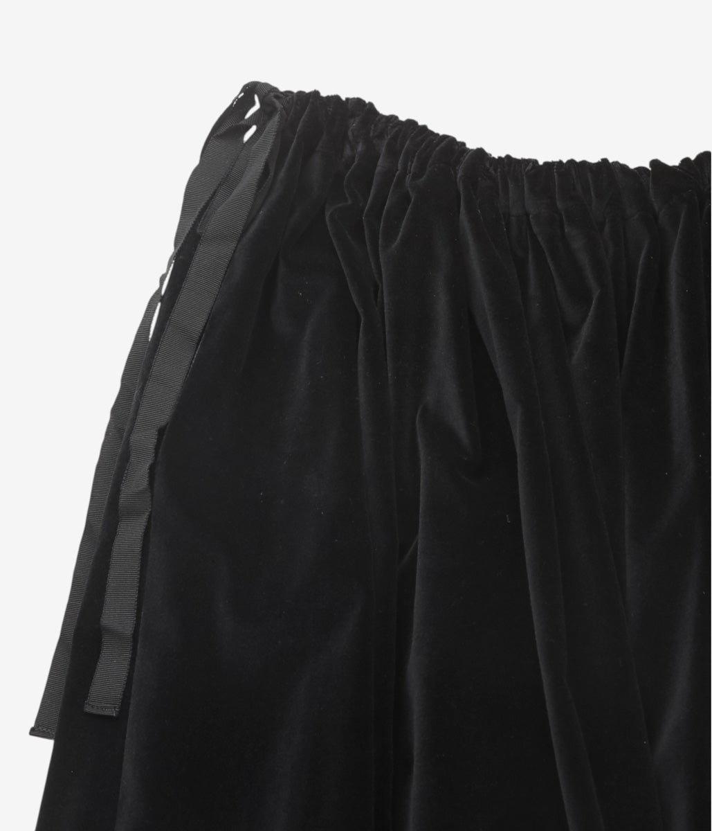 WHITEREAD ''PINTUCK SKIRT'' (EBONY)