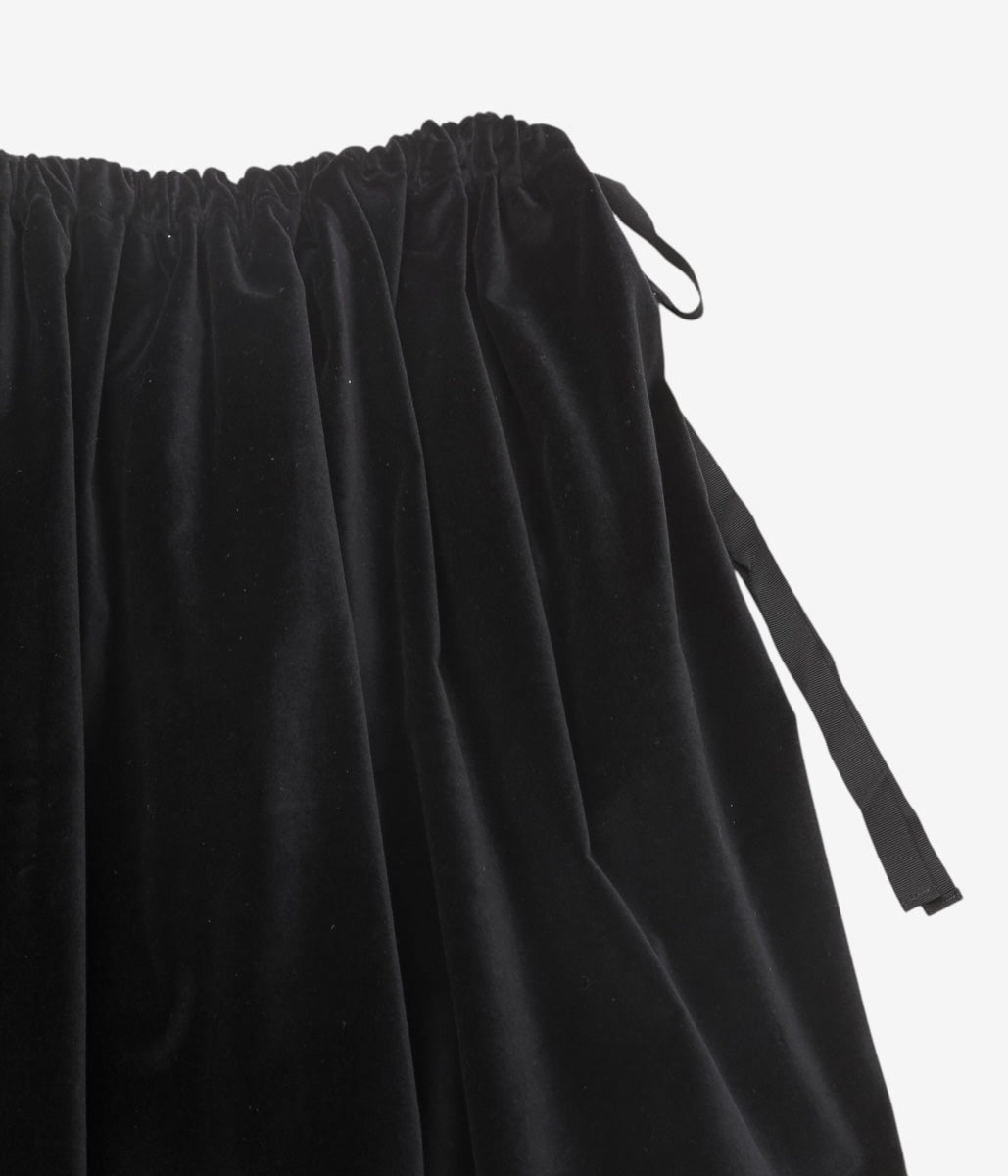 WHITEREAD ''PINTUCK SKIRT'' (EBONY)