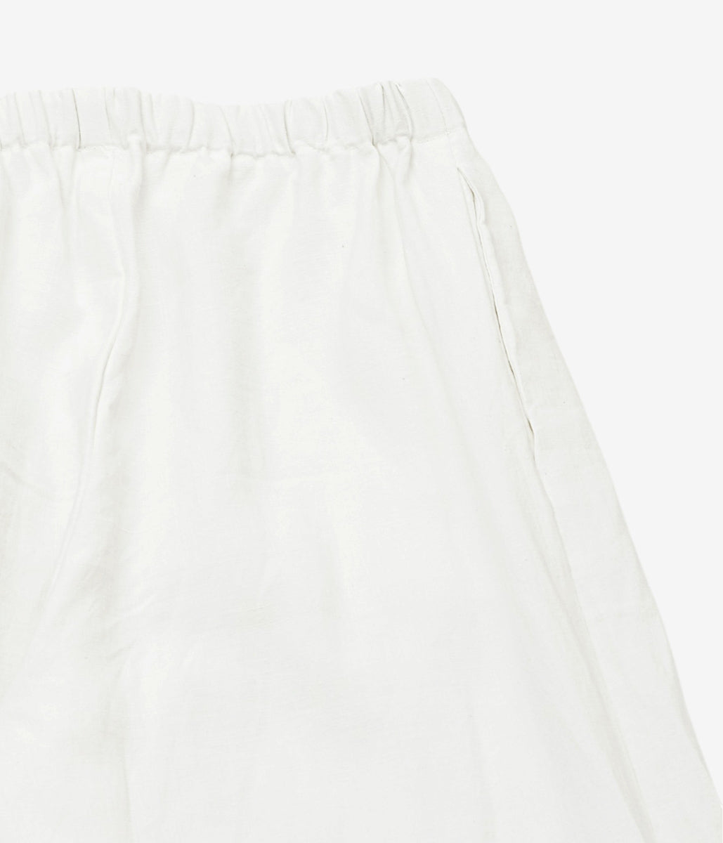 WHITEREAD ''PINTUCK TROUSERS'' (NATURAL LINEN)