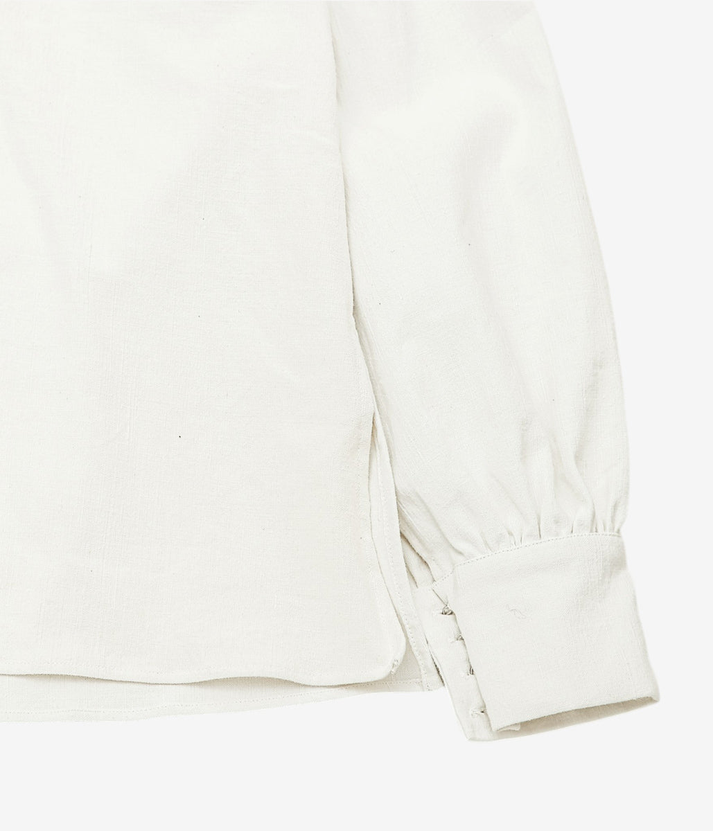 WHITEREAD ''SAILOR COLLAR SHIRT'' (NATURAL)