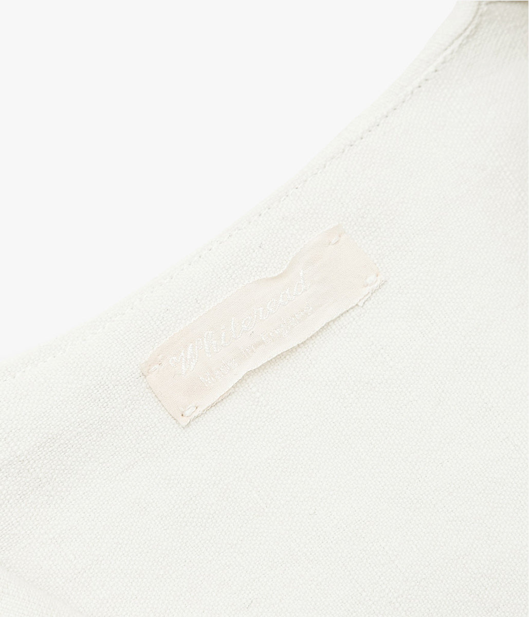 WHITEREAD ''SAILOR COLLAR SHIRT'' (NATURAL)
