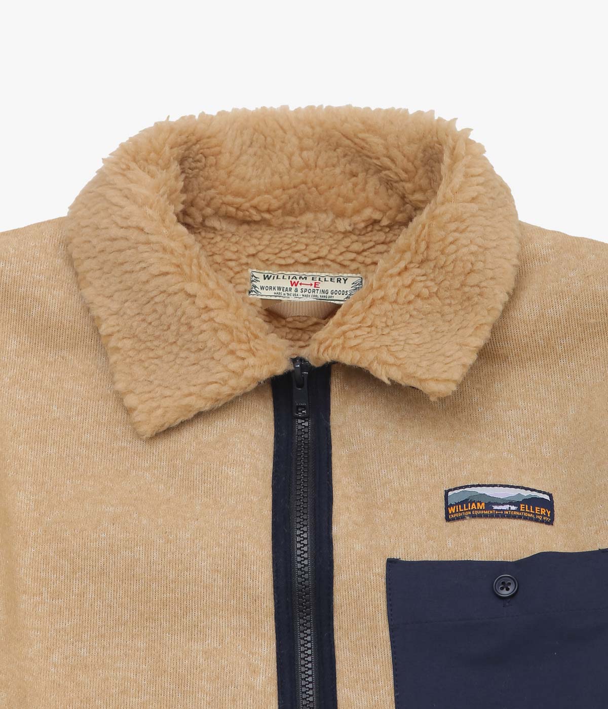 WILLIAM ELLERY ''ARCHIVAL FLEECE PREORDER'' (NAVY)