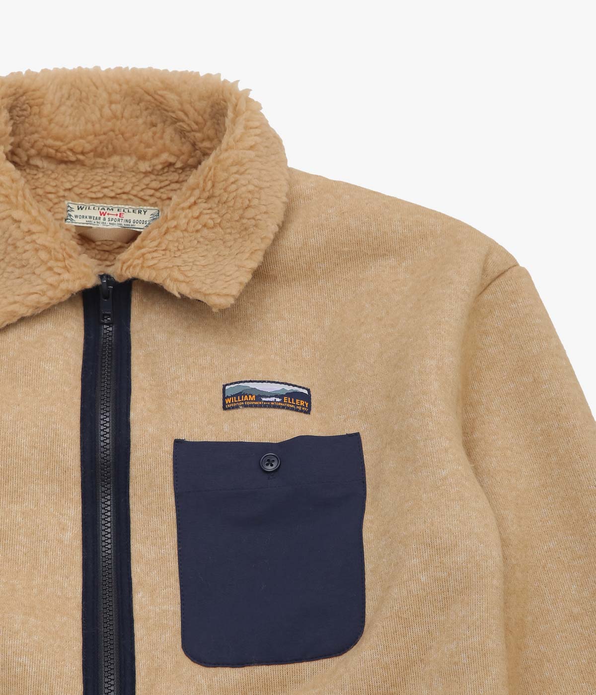 WILLIAM ELLERY ''ARCHIVAL FLEECE PREORDER'' (NAVY)