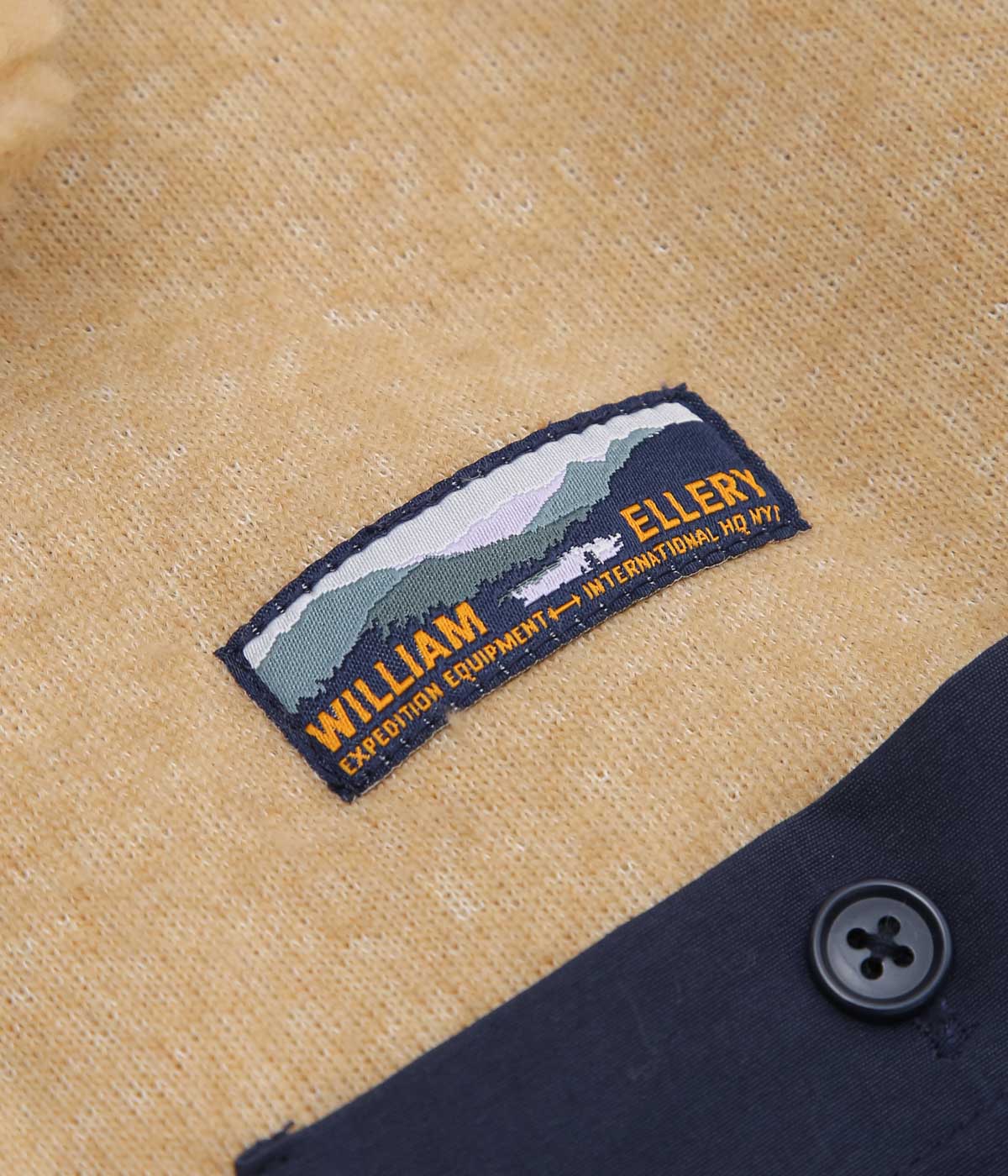 WILLIAM ELLERY ''ARCHIVAL FLEECE PREORDER'' (NAVY)
