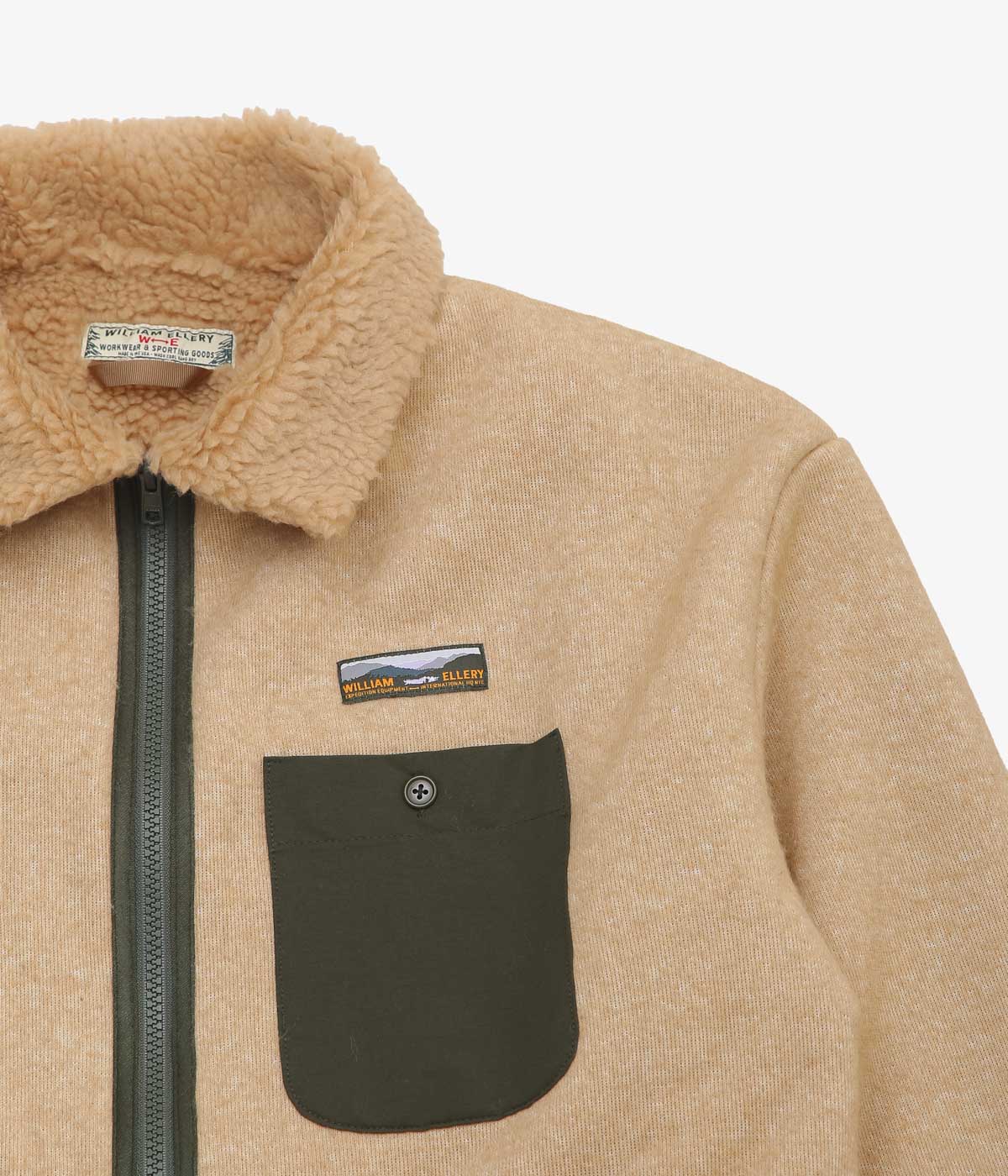 WILLIAM ELLERY ''ARCHIVAL FLEECE PREORDER'' (OLIVE)