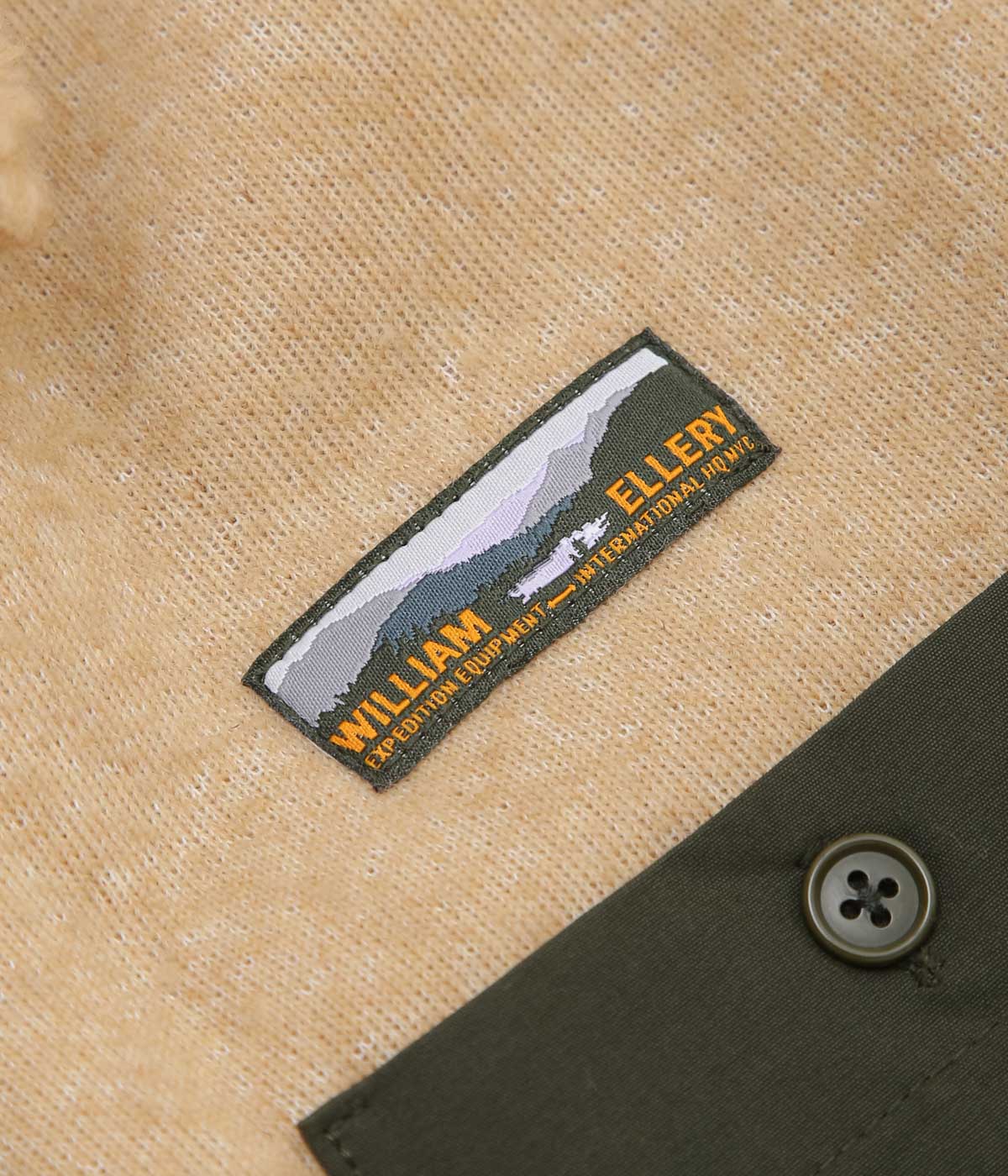 WILLIAM ELLERY ''ARCHIVAL FLEECE PREORDER'' (OLIVE)