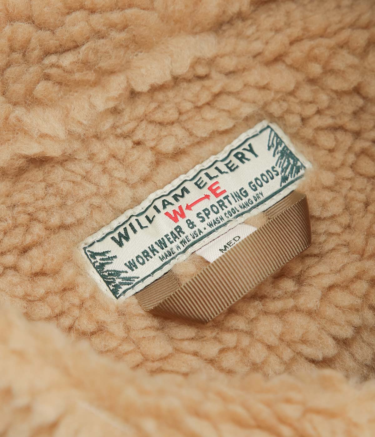 WILLIAM ELLERY ''ARCHIVAL FLEECE PREORDER'' (OLIVE)