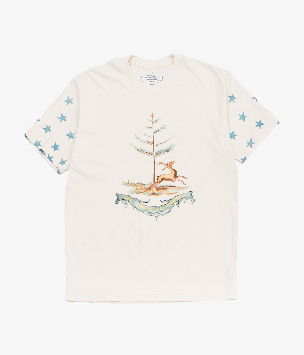 WILLIAM ELLERY ''BUCKS OF AMERICA SHIRT'' (WHITE)