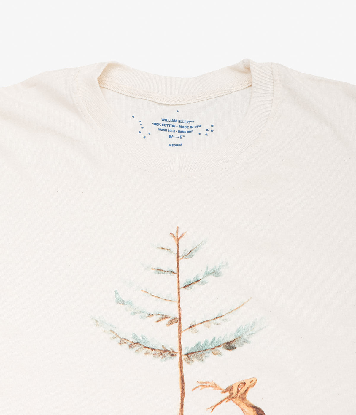 WILLIAM ELLERY ''BUCKS OF AMERICA SHIRT'' (WHITE)
