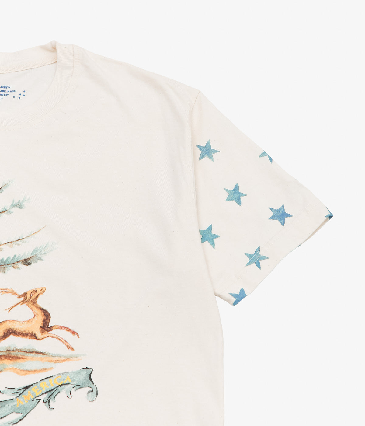 WILLIAM ELLERY ''BUCKS OF AMERICA SHIRT'' (WHITE)