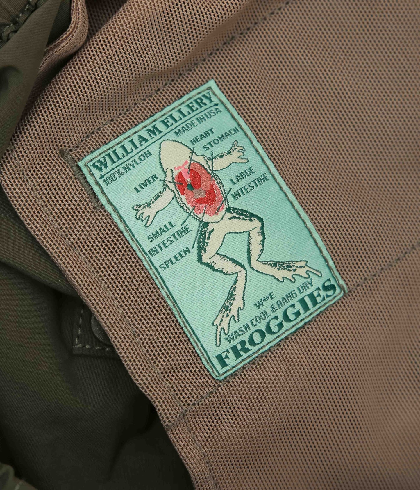 WILLIAM ELLERY ''FROGGIES'' (TERRAPIN DRAB)