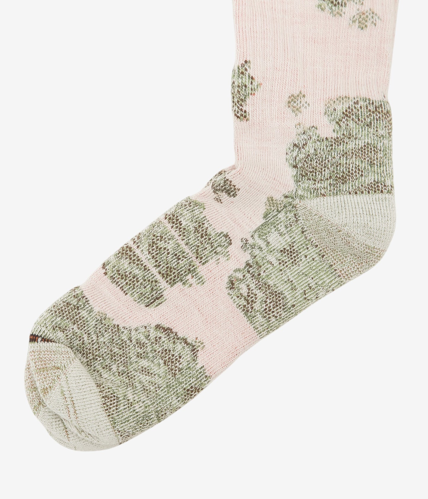 WILLIAM ELLERY ''LICHEN SOCKS'' (GREEN / ORANGE)
