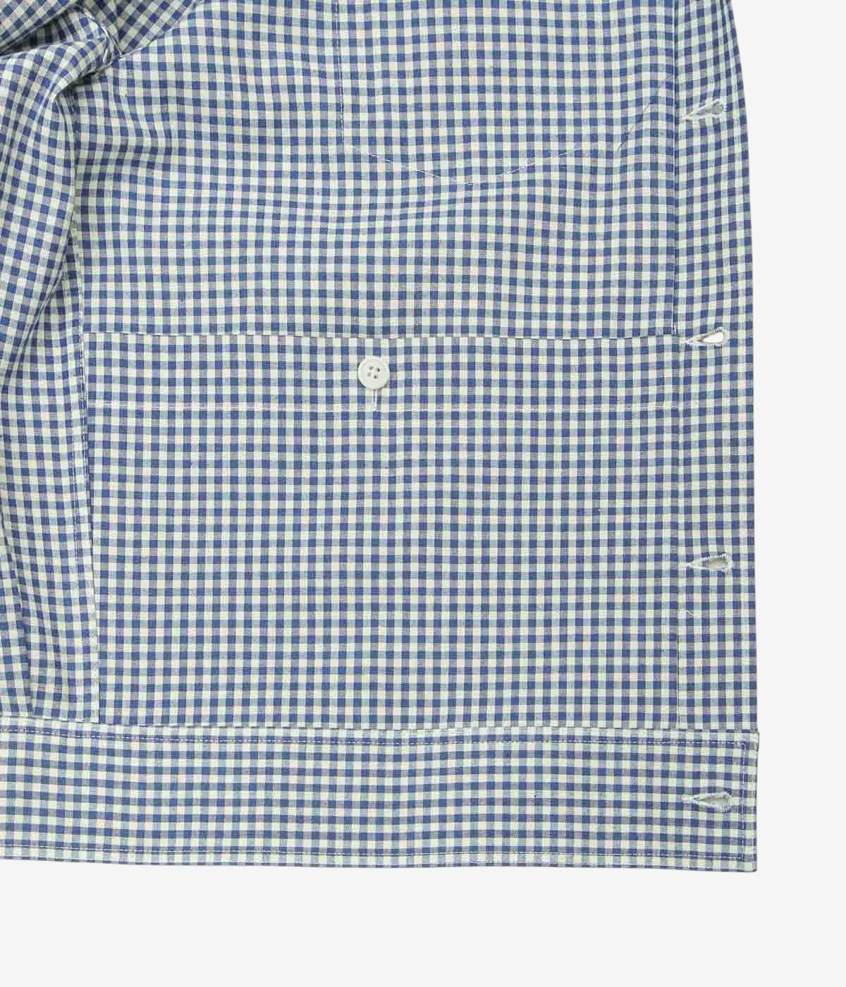WILLIAM ELLERY ''POCKET PICNIC SHIRT'' (1/8 PICNIC GINGHAM)