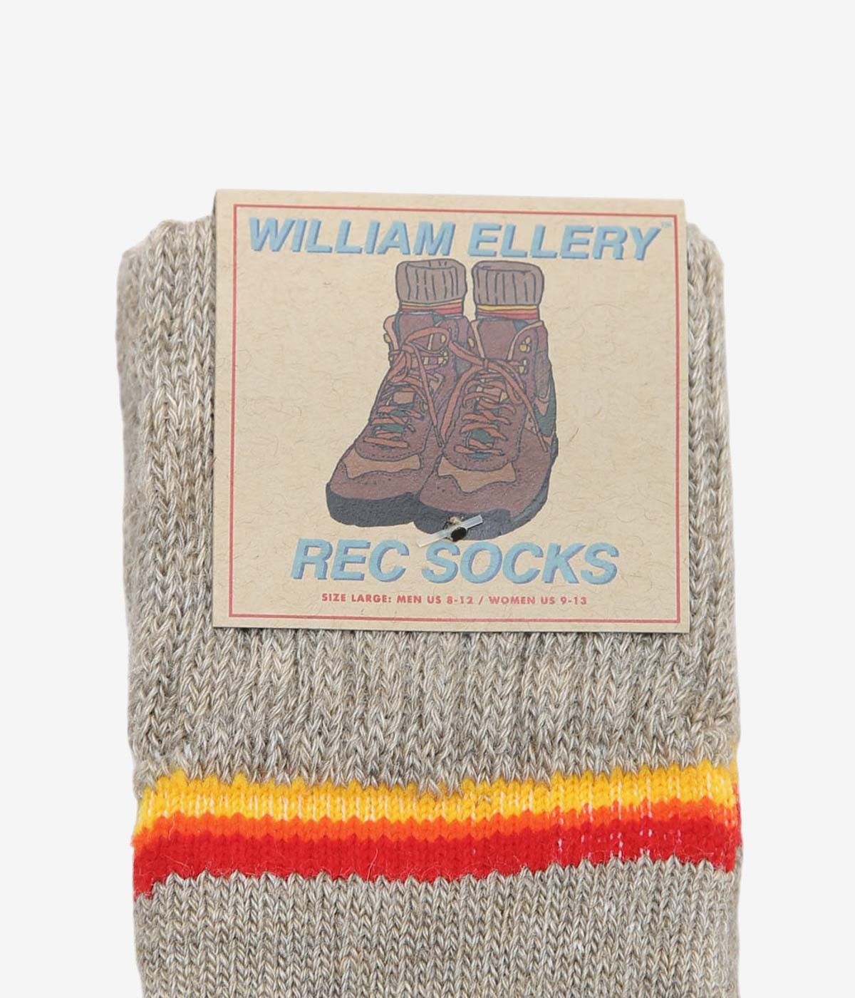 WILLIAM ELLERY ''REC SOCKS'' (VOLCANIC)