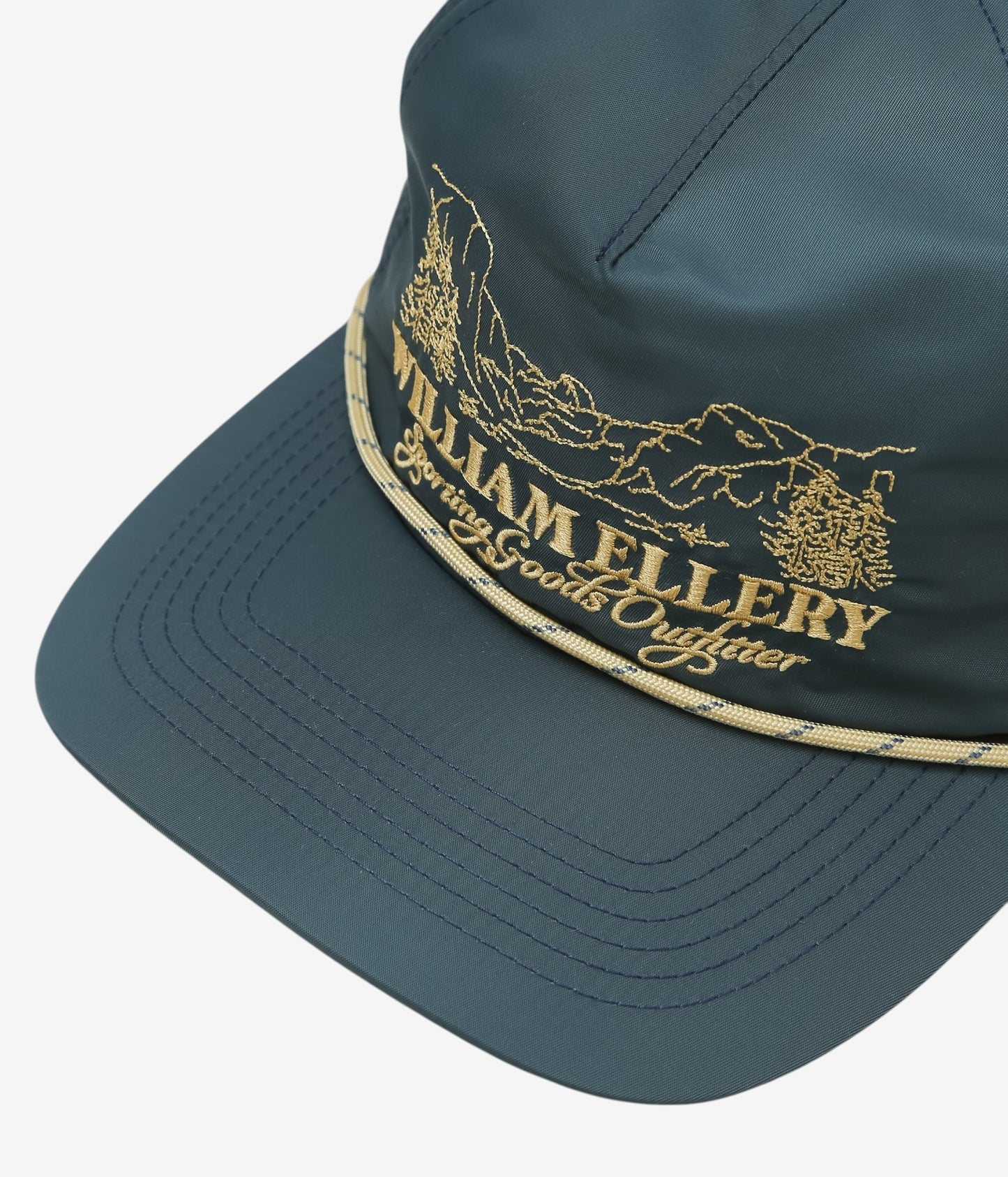 WILLIAM ELLERY ''TUNNEL VIEW HAT '' (NAVY)