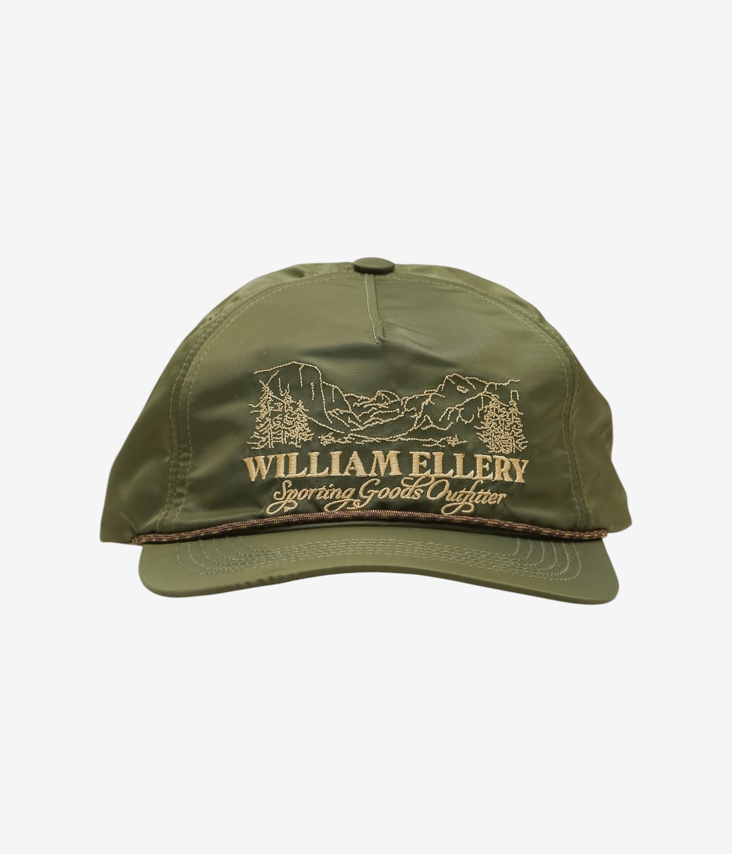 WILLIAM ELLERY ''TUNNEL VIEW HAT '' (OLIVE)