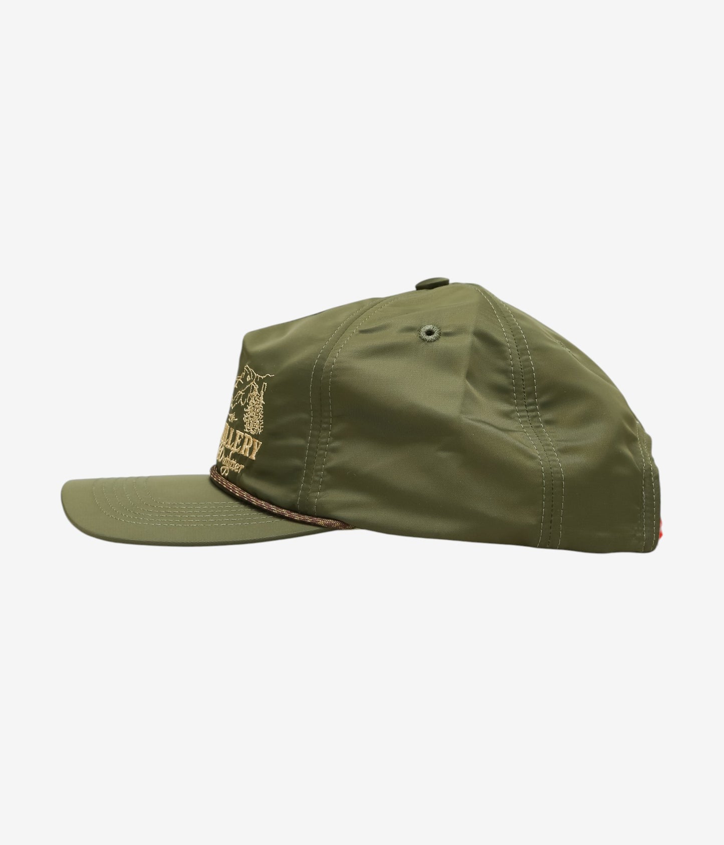 WILLIAM ELLERY ''TUNNEL VIEW HAT '' (OLIVE)