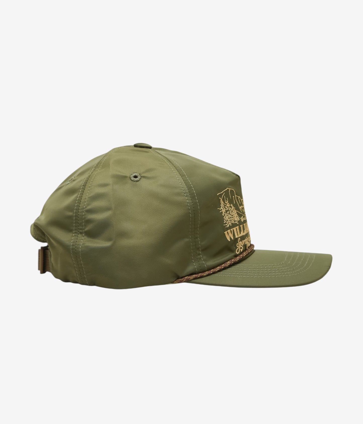 WILLIAM ELLERY ''TUNNEL VIEW HAT '' (OLIVE)
