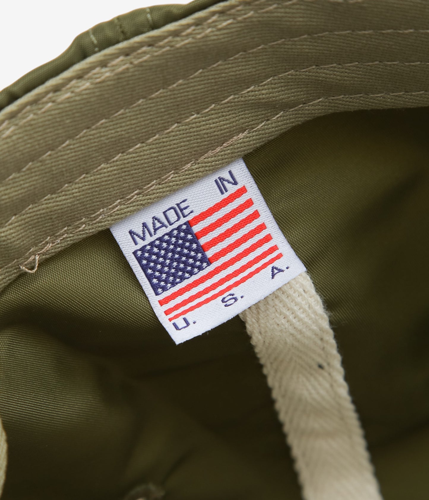 WILLIAM ELLERY ''TUNNEL VIEW HAT '' (OLIVE)