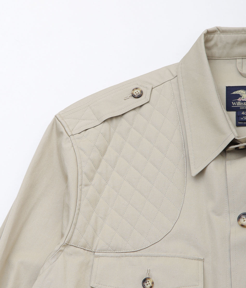 WILLIS & GEIGER ''THE HEMINGWAY BUSH JACKET'' (TAN)