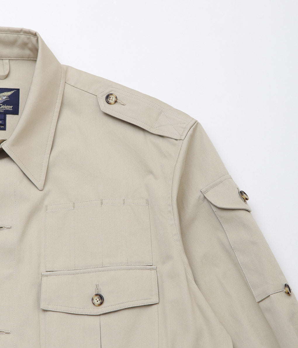 WILLIS & GEIGER ''THE HEMINGWAY BUSH JACKET'' (TAN)