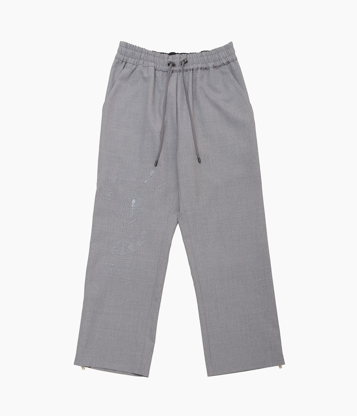 WONDEROUND ''BOXING TROUSERS'' (GREY/BEIGE)