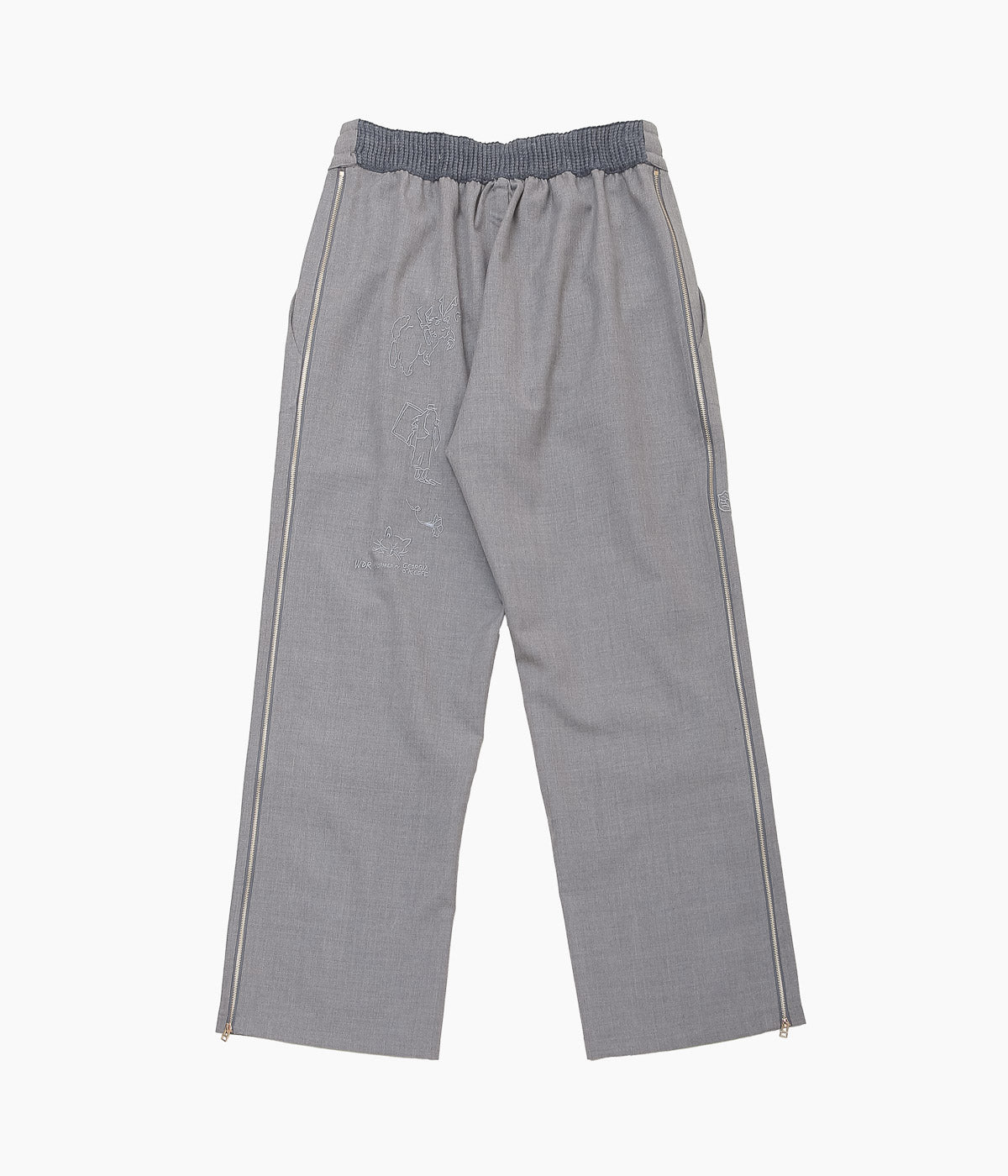 WONDEROUND ''BOXING TROUSERS'' (GREY/BEIGE)
