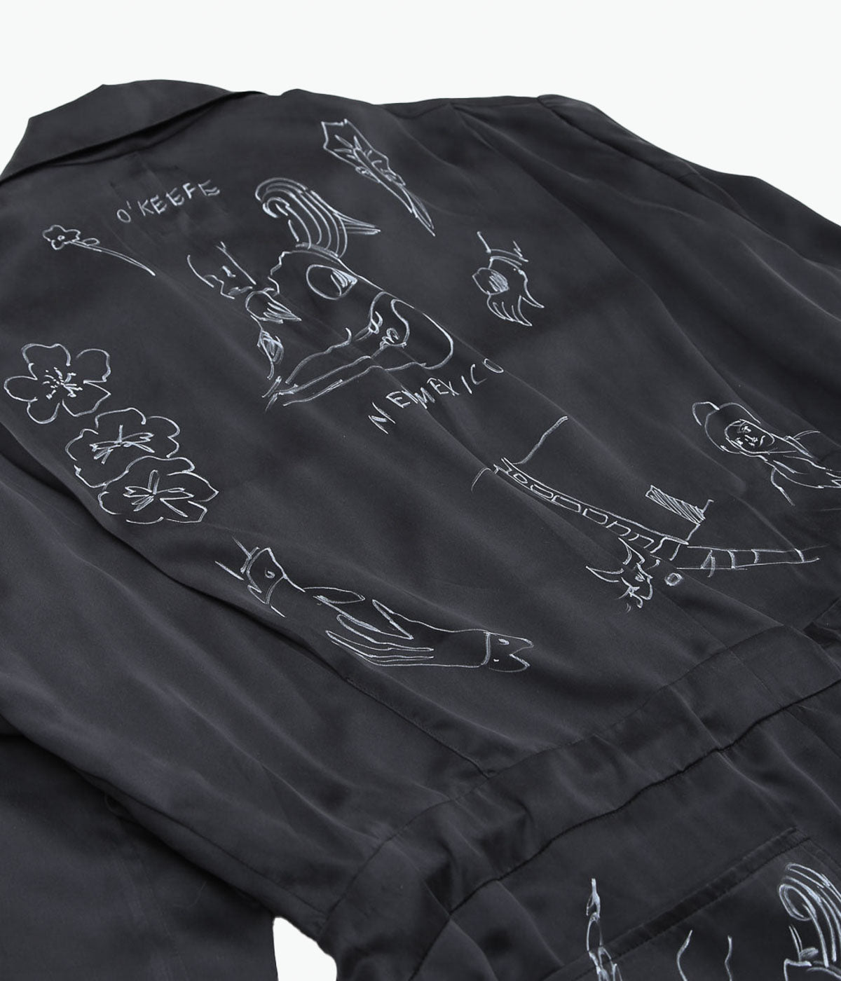 WONDEROUND ''WORKSUIT W/DRAW STRING'' (BLACK)