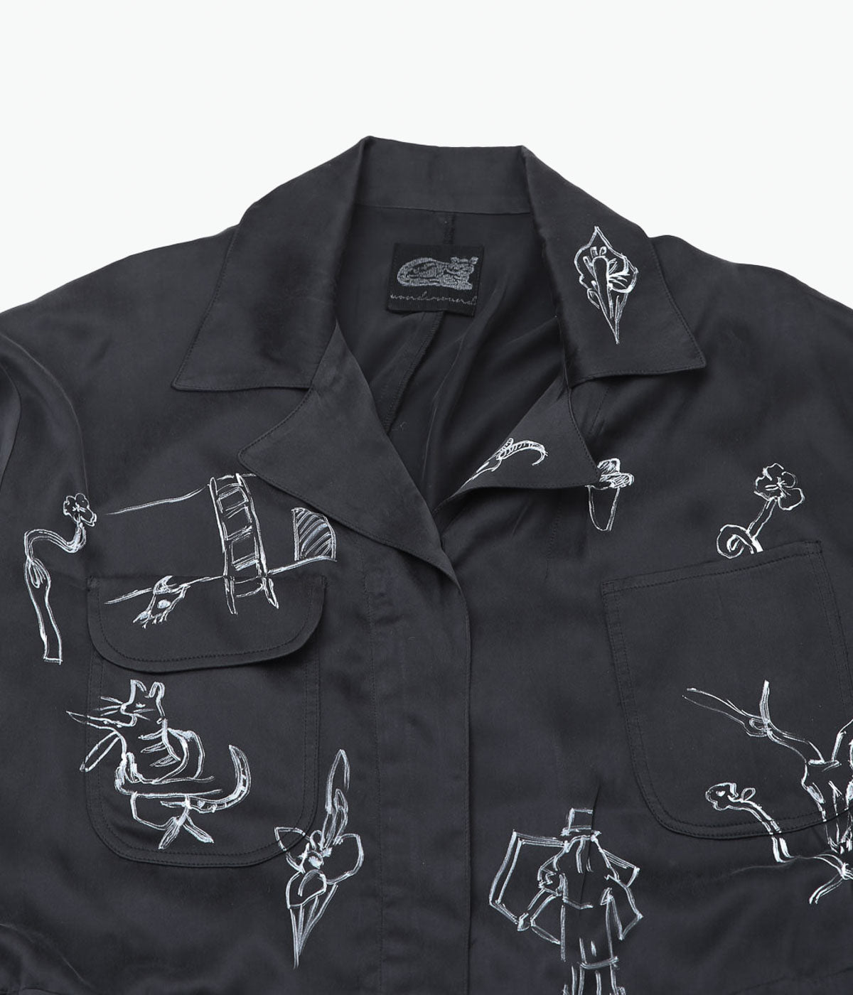 WONDEROUND ''WORKSUIT W/DRAW STRING'' (BLACK)